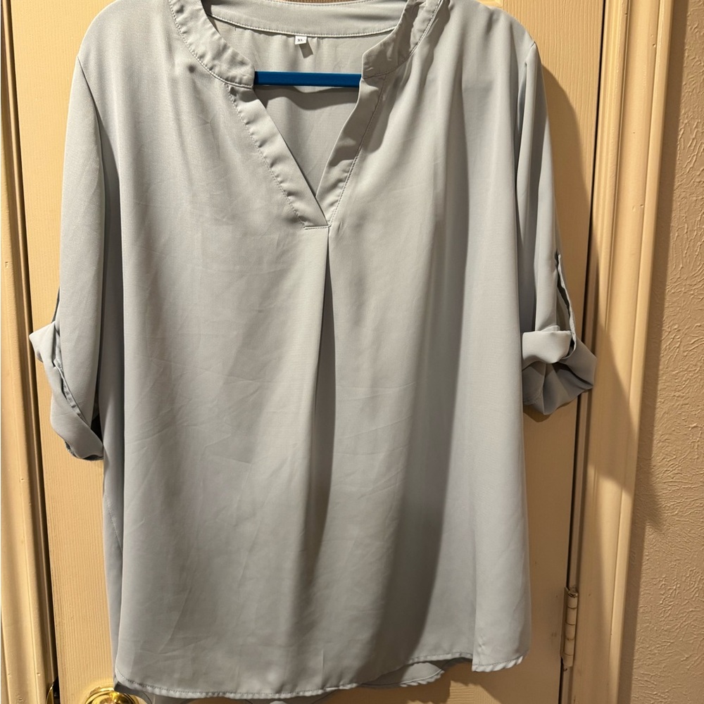 HALARA Women's Light Green Blouse